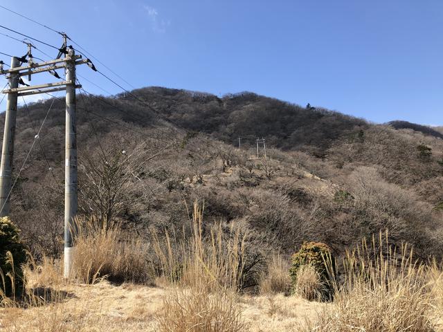 画像: 休憩場所から見た山並み