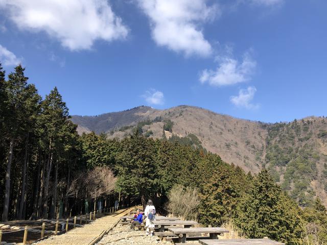 画像: 左の頂きが大山と思われます