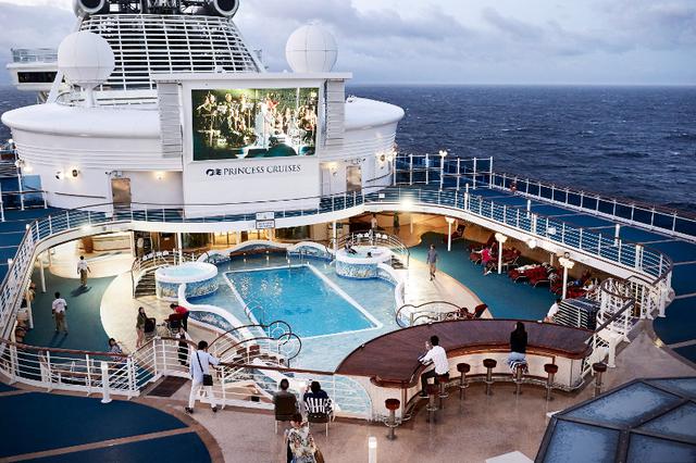 画像: デッキ ⒸPrincess Cruises