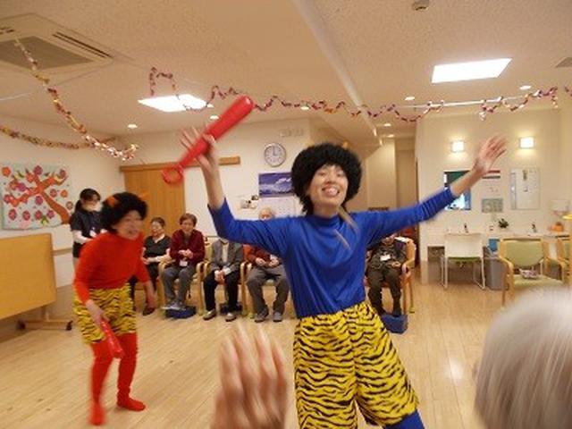 画像: メンバー様も鬼も一緒に節分イベントを楽しみました。