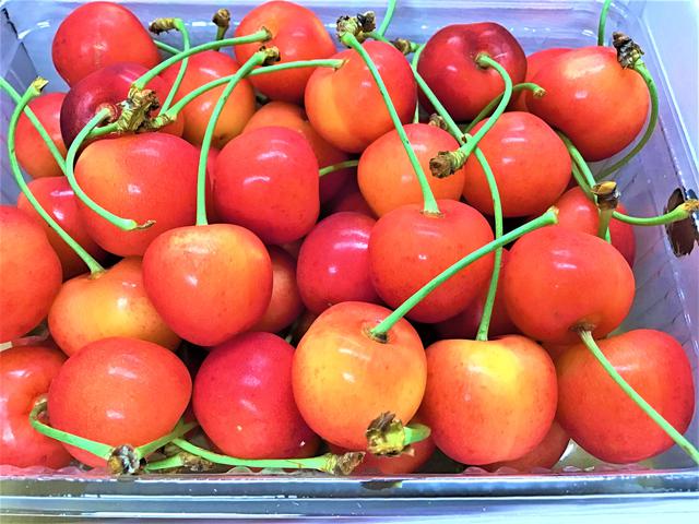 画像3: 本日のおやつは、山形県産のさくらんぼ『紅秀峰』と たなばたゼリーです。