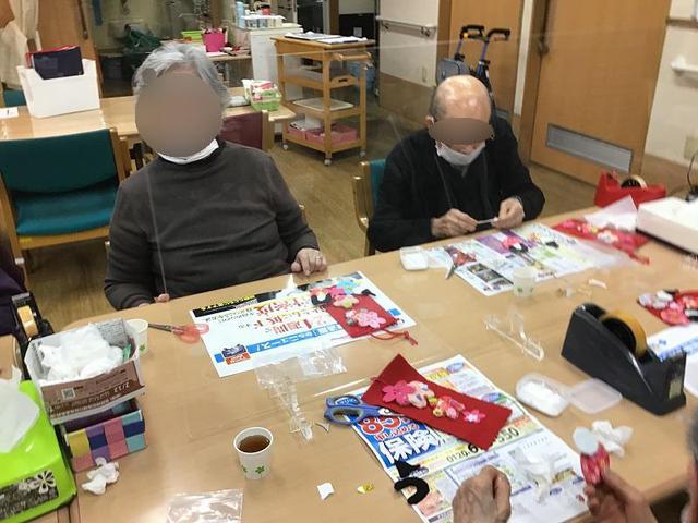 画像1: 手工芸 お雛様の壁飾り