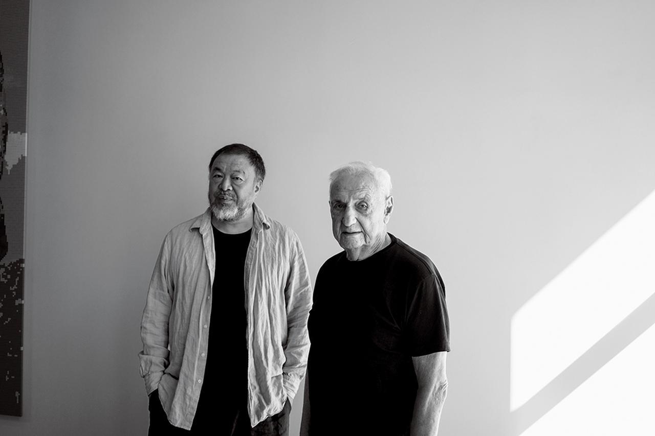 アイ・ウェイウェイと フランク・ゲーリー。 異端児としてのそれぞれの