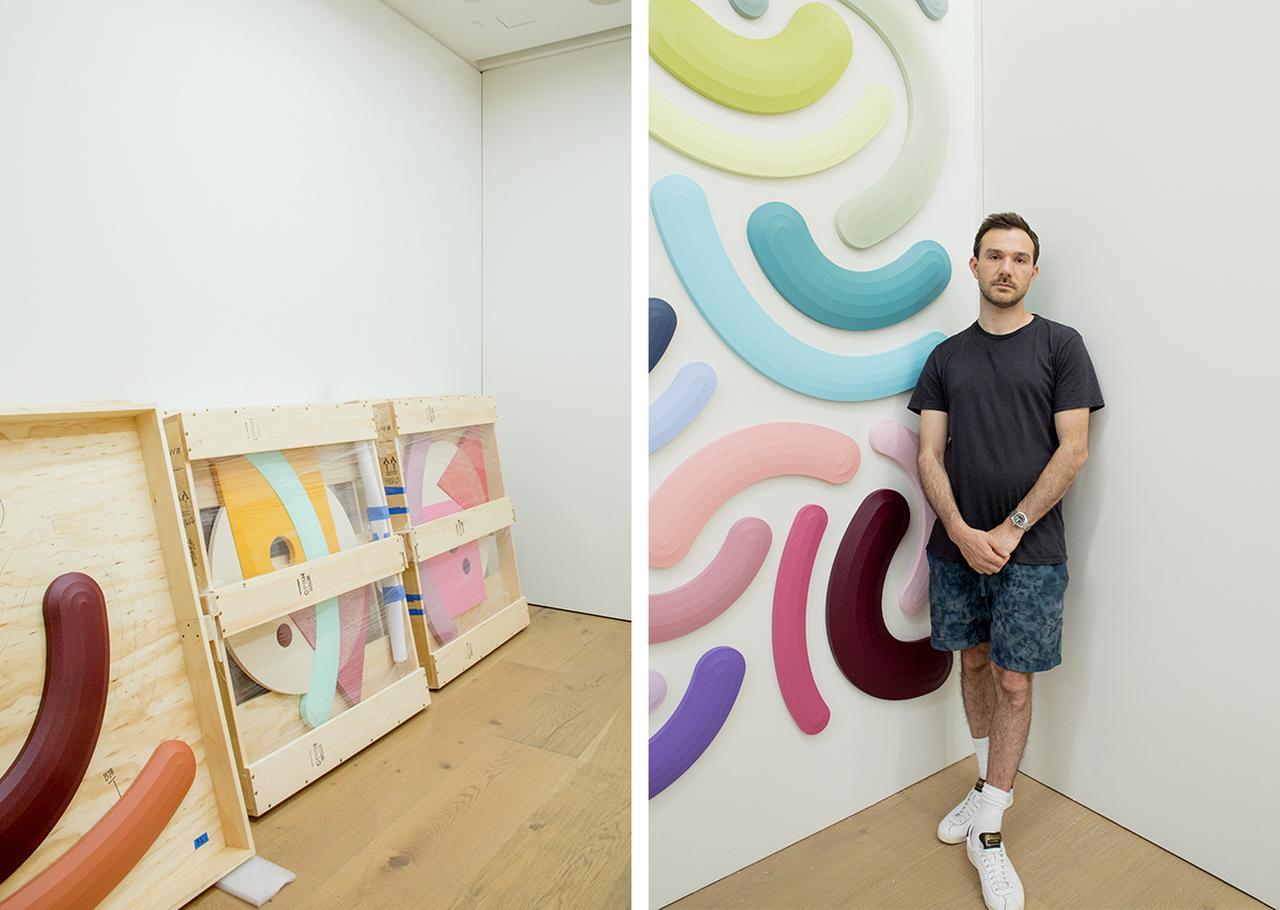 ペロたん 色彩とかたちをあやつる ジョシュ・スパーリングの 新しい抽象芸術 (1