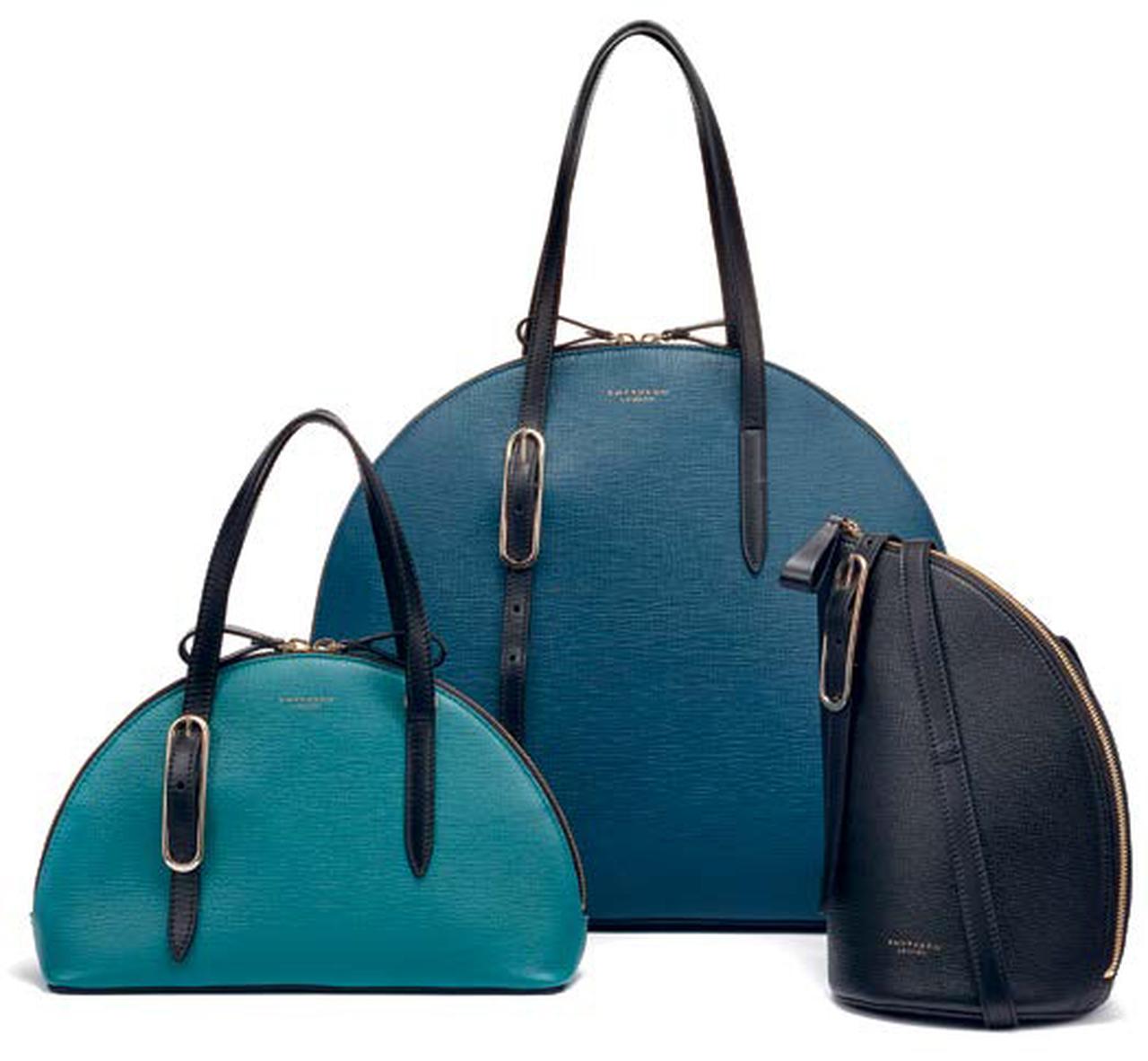 SMYTHON スマイソン ナンシーホーボーバッグ（美品！） Smythson スマイソン SMYTHSON バッグ レディース 2WAYハンド