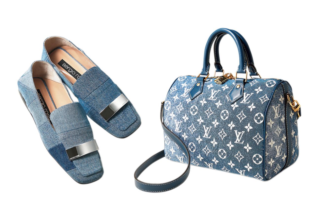 【トレンドのデニム素材】LOUIS VUITTON ハンドバッグ 進化するデニムが熱い！ ルイ・ヴィトンのバッグや クロエの