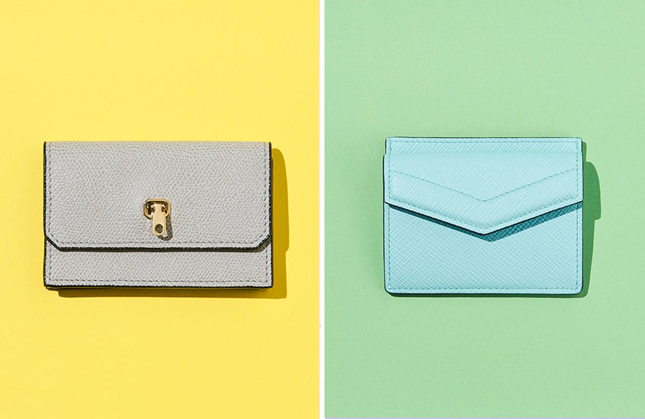 かおちゃん　ヴァレクストラ　名刺入れ Valextra ヴァレクストラ 名刺ケース カードケース 全色