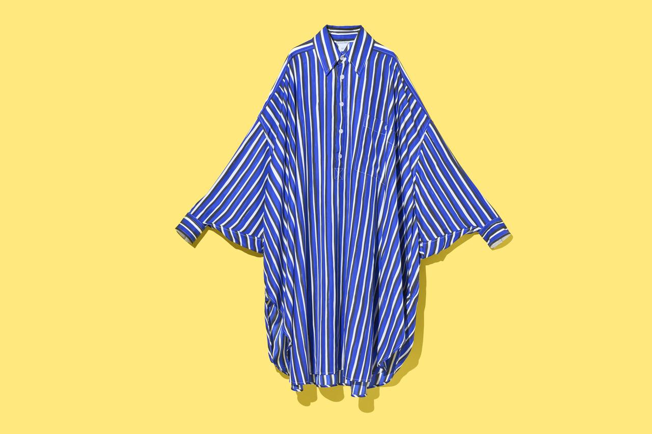 【きれいなシルエットで上品に】Dior シャツワンピース DIOR】セール 22AW コットン バンダナモチーフ シャツワンピ