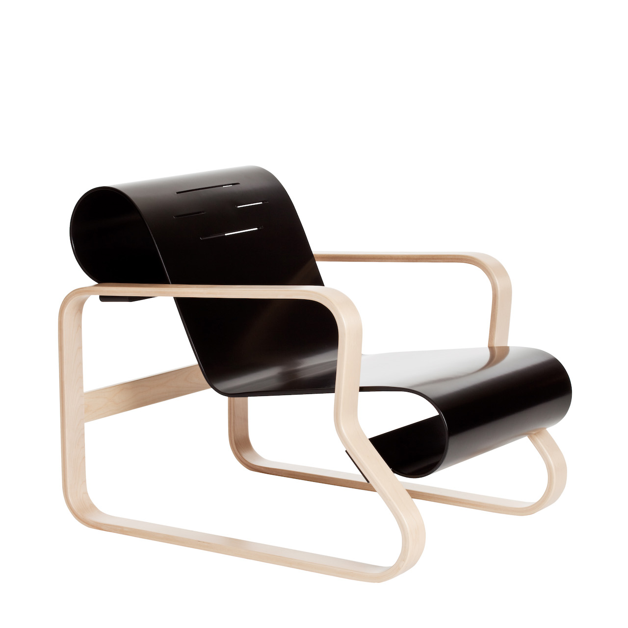 椅子　高級　デザイナー　木枠 wood chair -2- 美しい木目を引き立てる バイカラー＆異素材