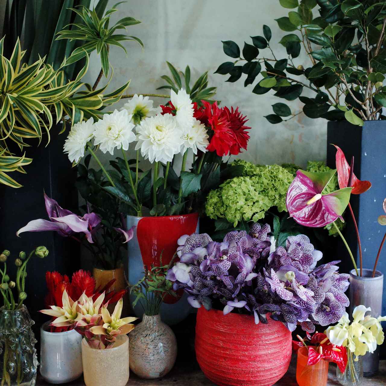 二十四節気とフローリスト Vol.6 大寒の花束 「logi plants&flowers