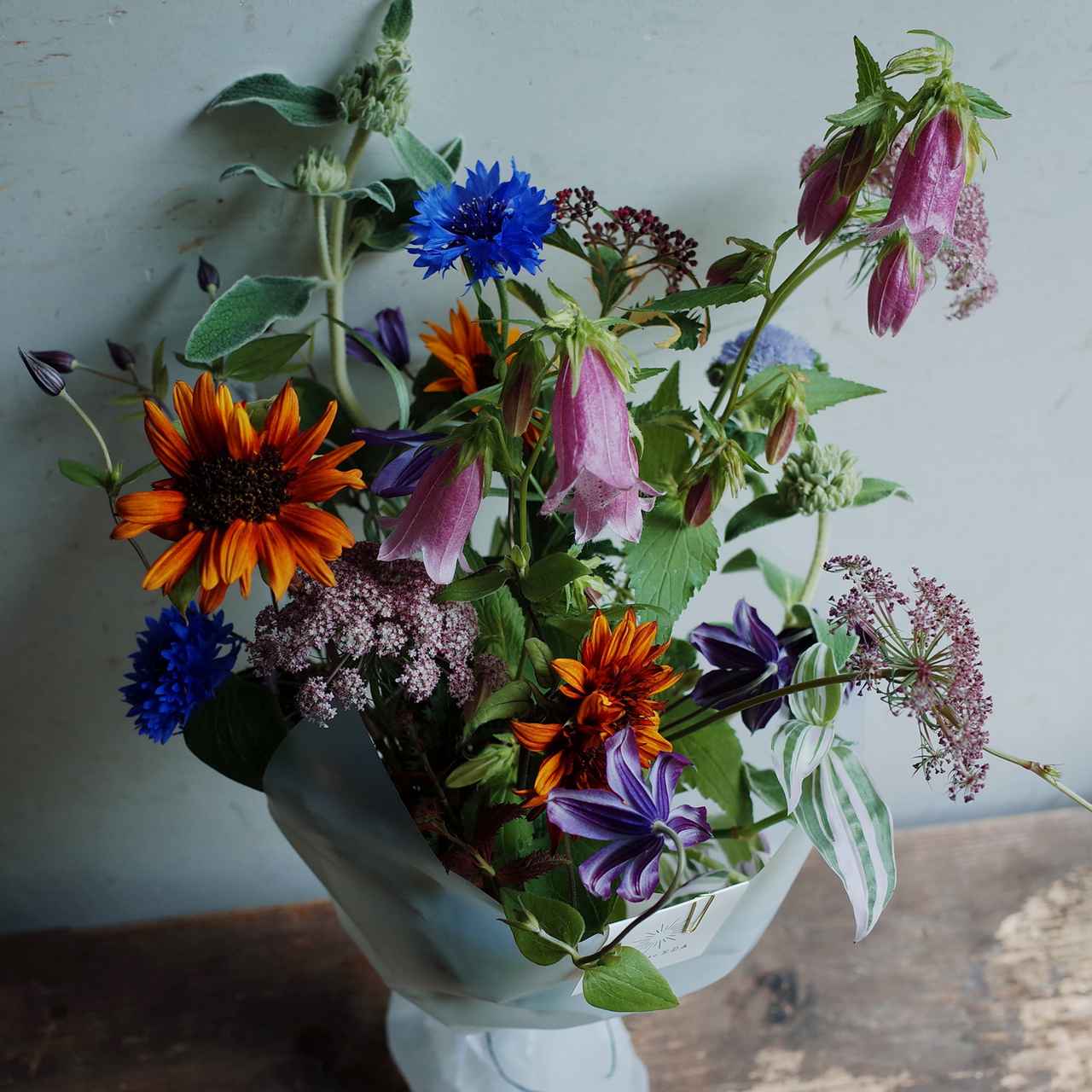 二十四節気とフローリスト Vol.15 芒種の花束 「ハナミドリ」 - T