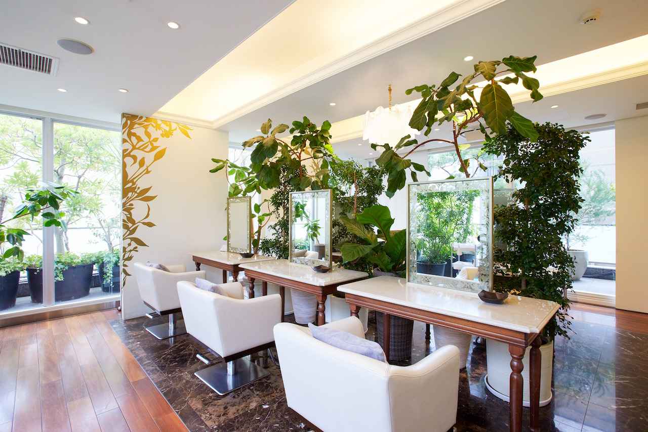 画像: 有栖川公園にほど近い広尾のラグジュアリーなサロン COURTESY OF SALON DE REJUE