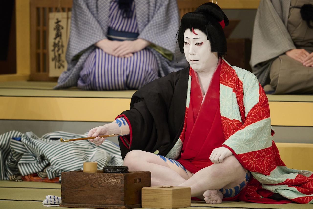 八代目尾上菊五郎 六代目尾上菊之助 襲名巻き手拭い 世紀の襲名披露