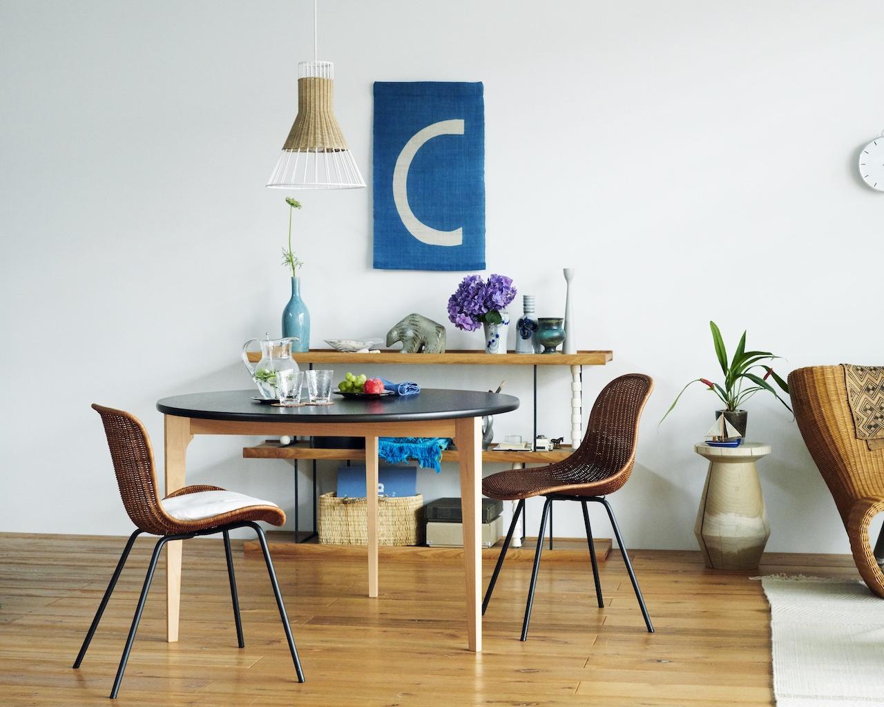 明かりも涼しくラタンやバンブーで。 イデー、ザ・コンランショップ