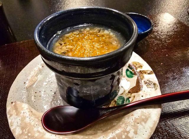 画像: マスカルポーネとすっぽんの茶わん蒸し