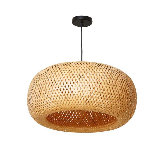 画像: 「ハッチ バンブー ライト」(直径65cmタイプ)¥44,000/ザ・コンランショップ COURTESY OF THE CONRAN SHOP