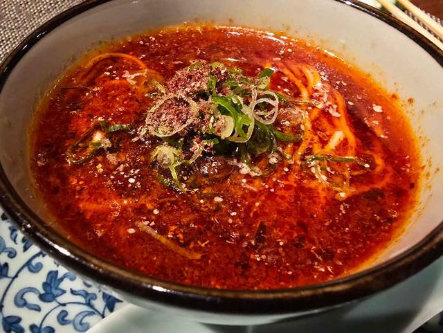 画像: 辛さを感じさせない麻辣麺