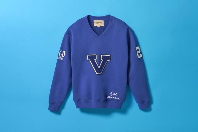 画像: プレッピー風の洒落たジャージ ウェア¥291,500/ヴァレンティノ