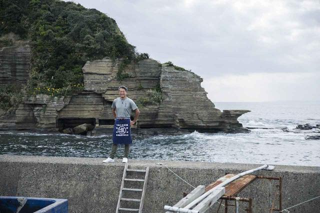 画像: 勝浦の海水が世界一美味しいと語る田井智之氏