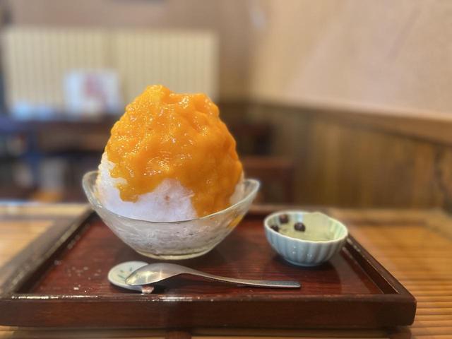 画像: 特製あんず氷￥1,050（数量限定、〜9月末予定）