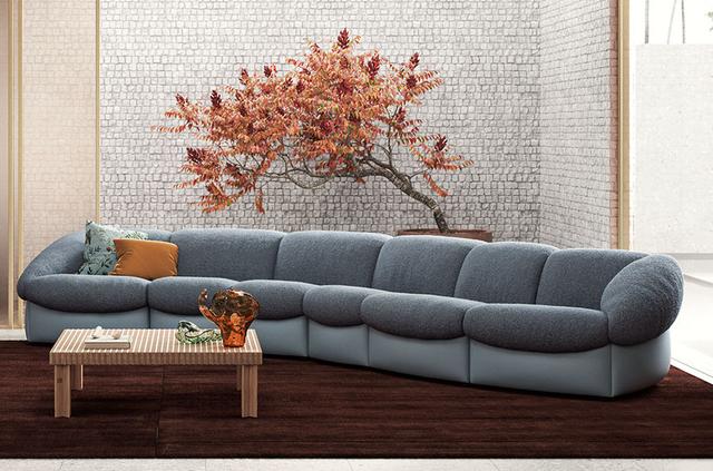 画像: 「パルカ」＜W179×D106×H75cm（SH46cm）＞￥1,386,000〜／ポルトローナ・フラウ（ポルトローナ・フラウ東京青山） COURTESY OF IDC OTSUKA