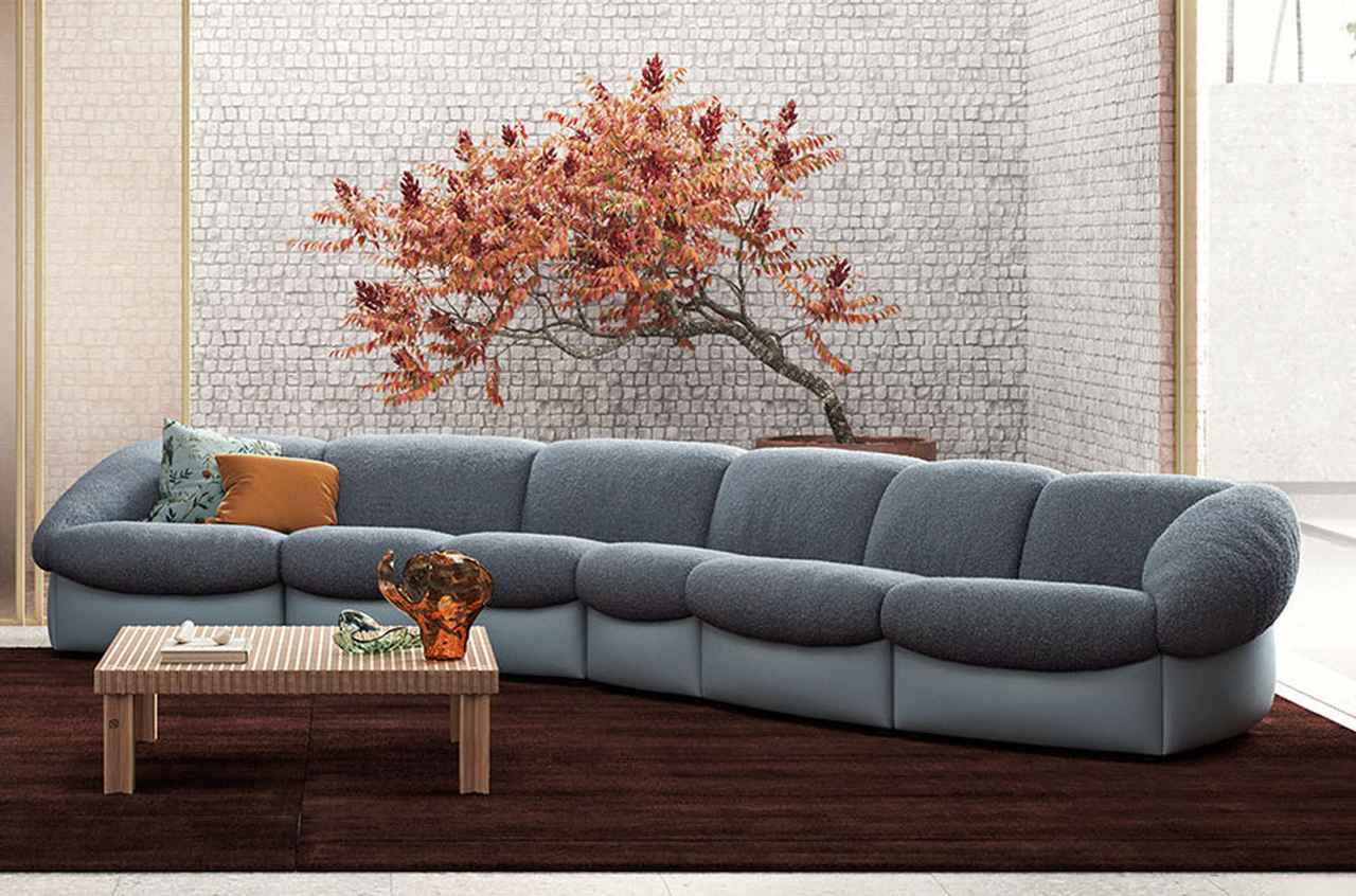 名作復刻から新作まで ソファでリビングをアップデート。 カッシーナ