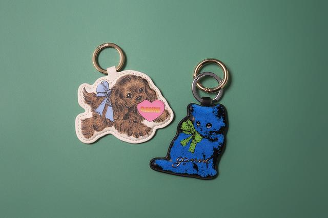 画像: キーリング各￥20,900／ガニー