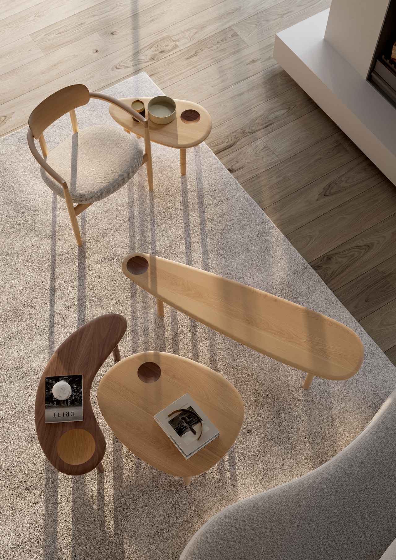 名品コーヒーテーブル9選。 復刻版ほかリビングの主役にしたい “絵”に