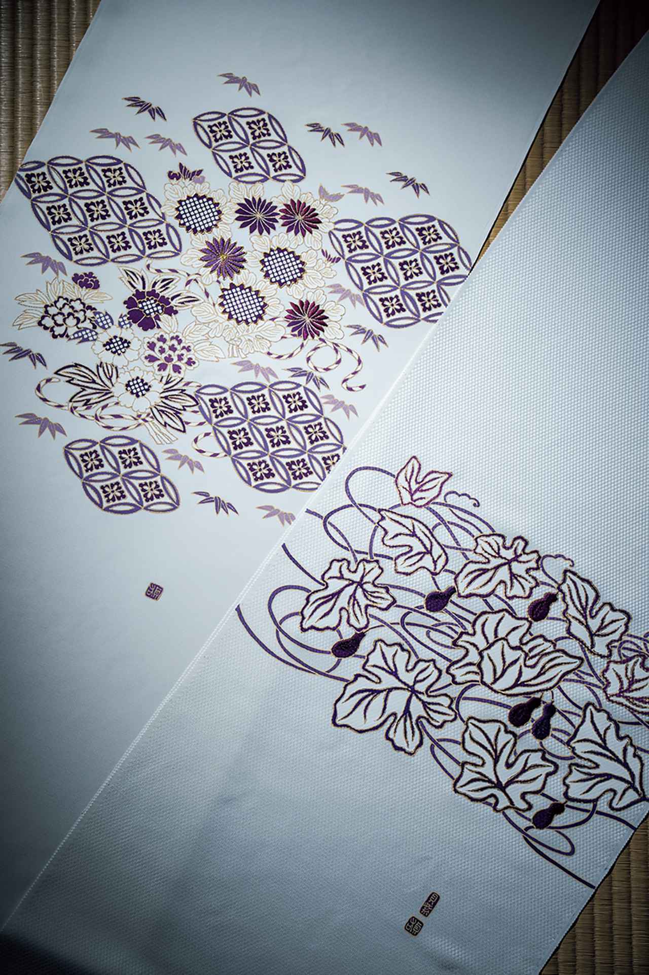 新宿は、今も昔も染物の街。 