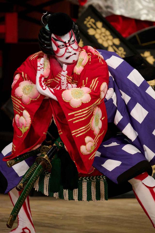 画像2: 『菅原伝授手習鑑 車引』梅王丸=市川染五郎