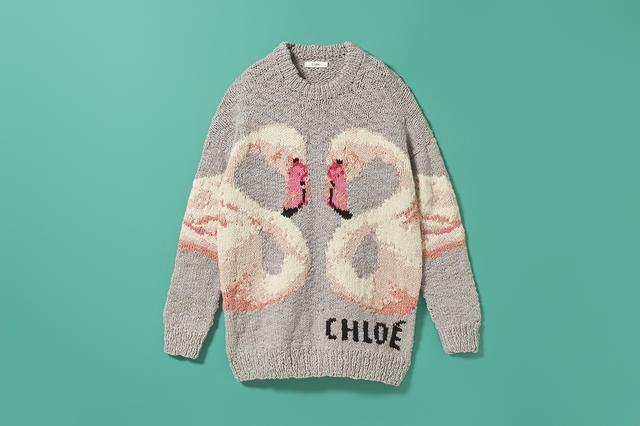 画像: ニット¥448,800/クロエ