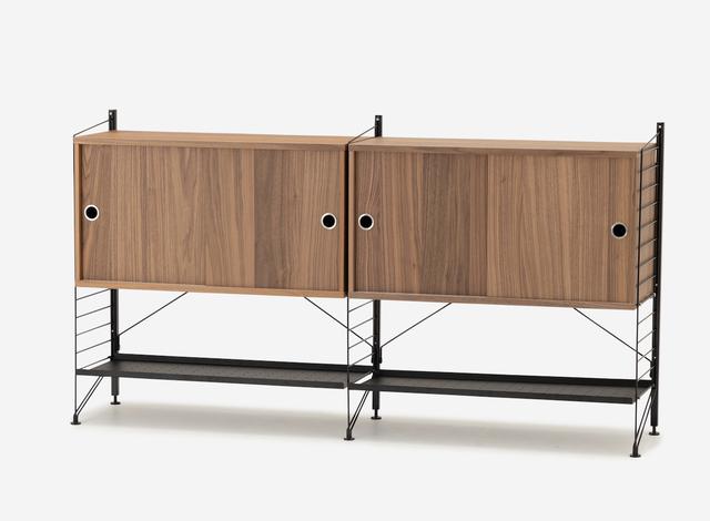 画像: 「String フリースタンドシェルフ キャビネット」(2連タイプ)<W160×D30×H85cm>¥182,490〜/アクタス COURTESY OF ACTUS