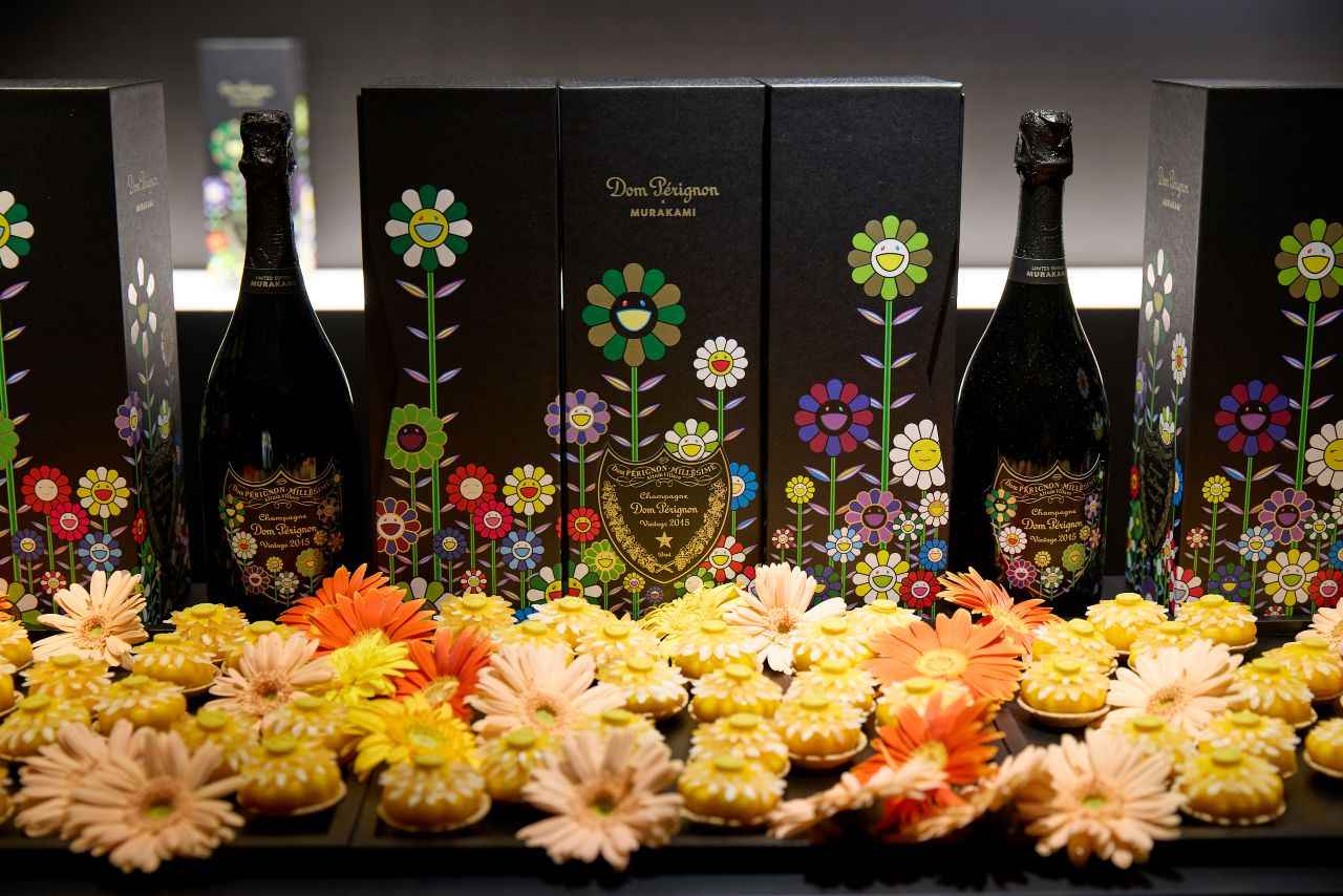 ドン ペリニヨンと村上隆が コラボレーション。 限定エディションが