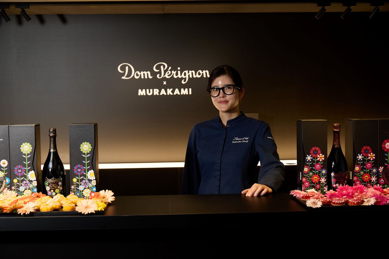 ドン ペリニヨンと村上隆が コラボレーション。 限定エディションが