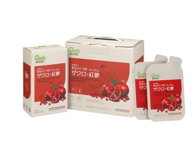 画像: 美容大国韓国では知らない人はいないという、老舗高麗人参ブランド発の「ザクロ・紅参（ホンサム）」（40㎖×21袋）￥4,980／正官庄 COURTESY OF ST.LOUIS INTERNATIONAL. 問い合わせ 正官庄お客様センター TEL. 0800-333-5524
