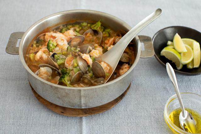 画像: スープ×レモン、オリーブオイルの関係