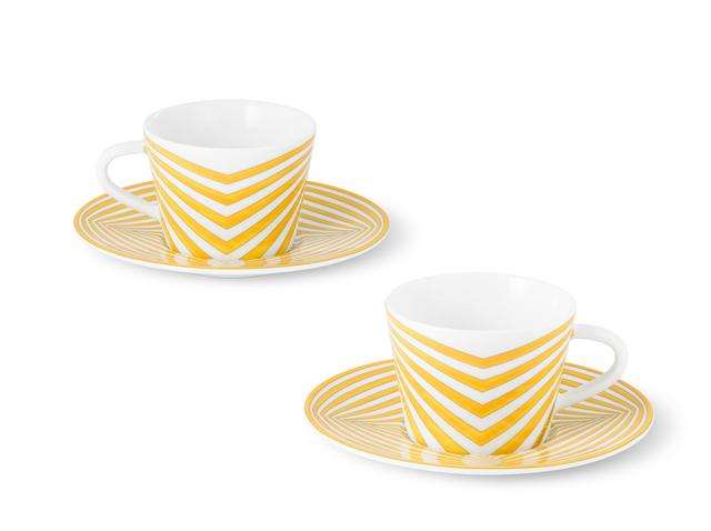画像: 「Dolce Vita Set Of 2 Coffee Cups And Saucers」￥62,700／ルイ・ヴィトン COURTESY OF LOUIS VUITTON