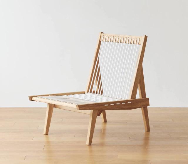 画像: 「ひも椅子」（完成モデル）￥107,800／モノ・モノ（メトロクス） COURTESY OF METROCS