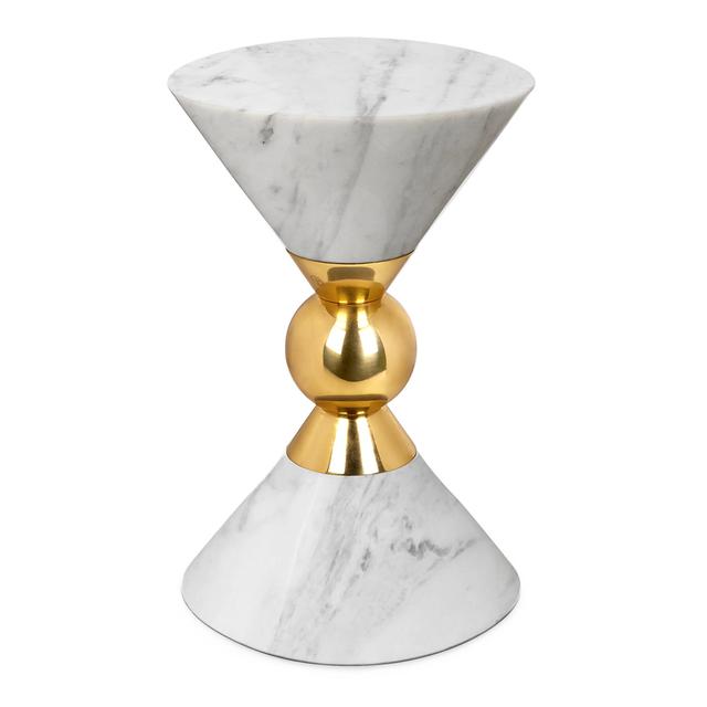 画像: 「カナンアクセントテーブル」＜φ31×H46cm＞￥462,000／ジョナサンアドラー COURTESY OF TOYO KITCHEN STYLE