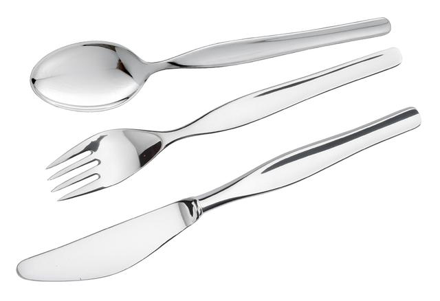 画像: (上から)「 タピオ カトラリー」スプーン¥2,750、フォーク¥2,750、ナイフ¥3,080/クルタケスクス(メトロクス) COURTESY OF METROCS