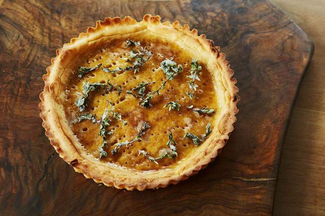 画像: はちみつとハーブのタルト