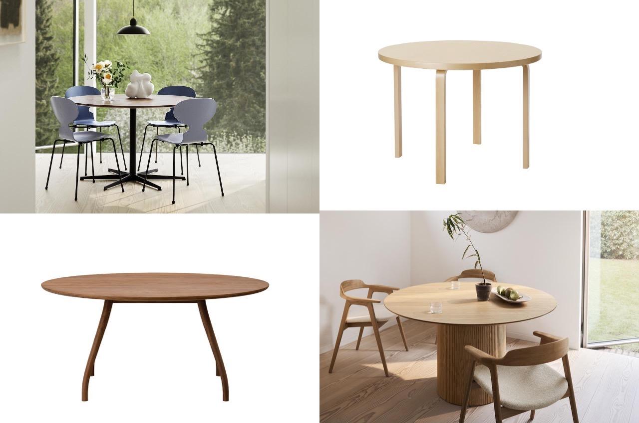 画像: 【丸テーブルの名品28選】 北欧や日本の名作から注目作まで。 ダイニングを美しく彩る円卓まとめ - T JAPAN:The New York Times Style Magazine 公式サイト