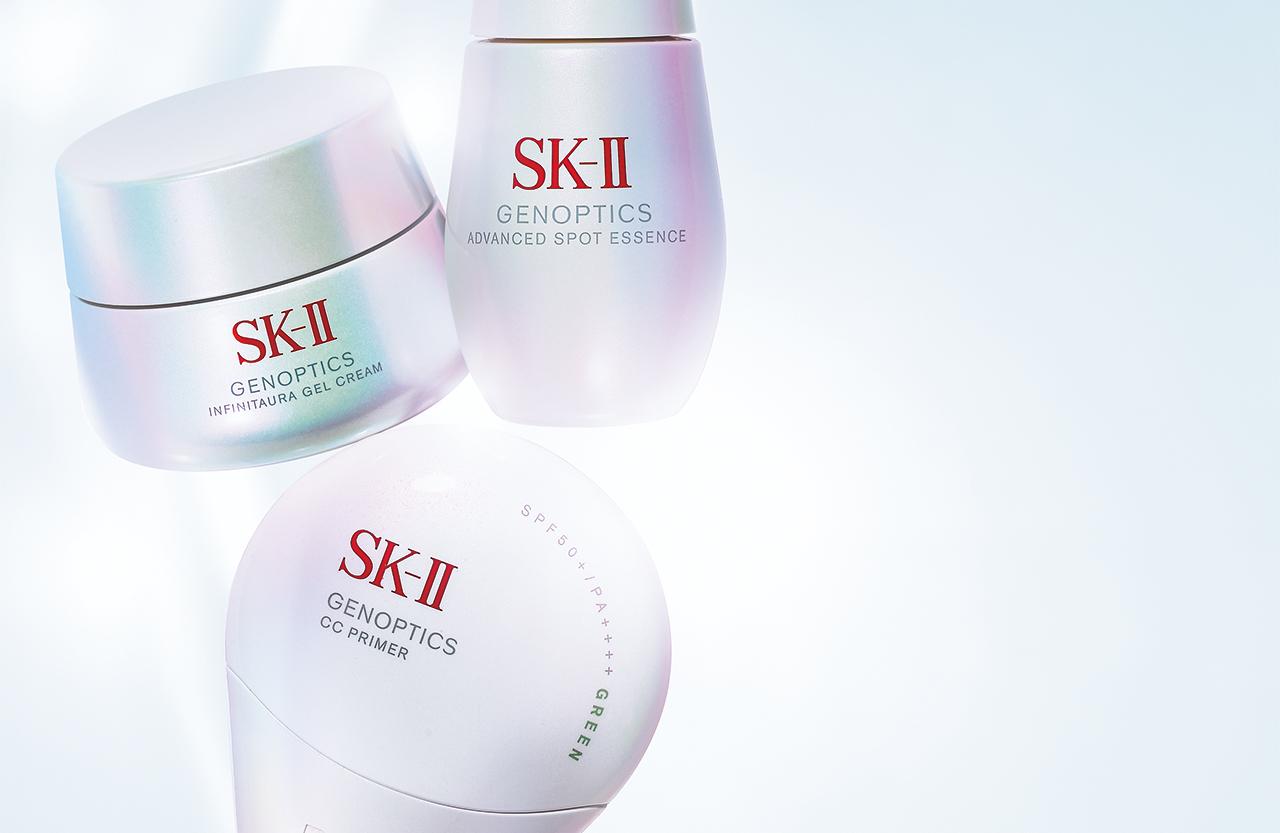 SK‐IIの最新美白＆UVで感動のオーラ肌×10 まばゆいほどのオーラを放つ肌へ SK-Ⅱ ジェノプティクス - T JAPAN