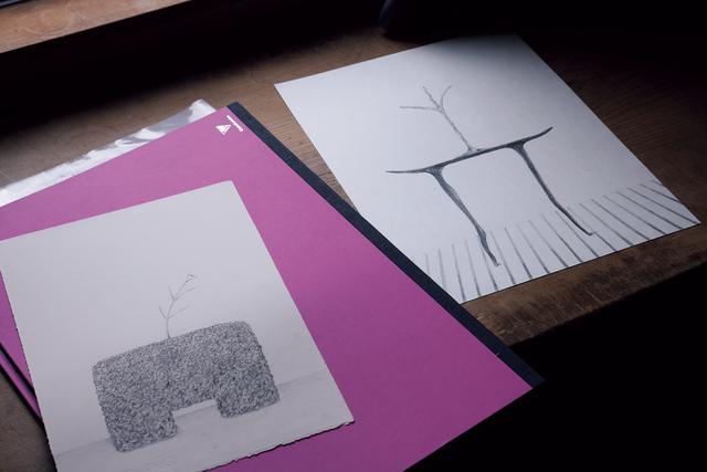 画像: そんな親友の言葉を受けて、近頃描いている絵。