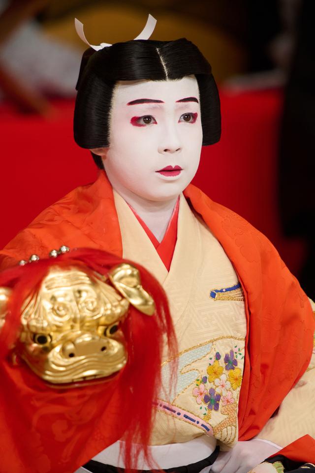 画像1: 『連獅子』狂言師左近=尾上眞秀