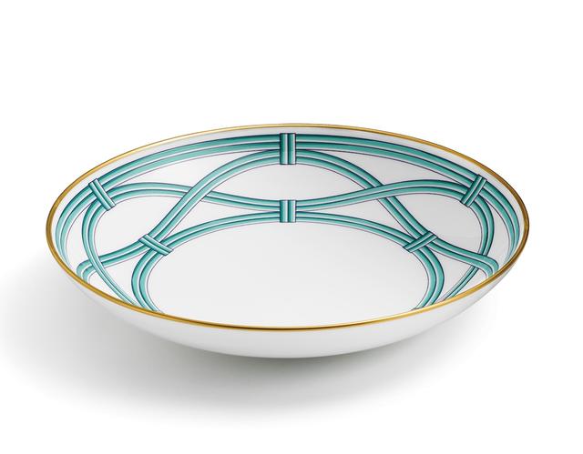 画像: 「ティファニー ブルー リンク」ディナー ボウル￥28,600／ティファニー ©️TIFFANY & CO.
