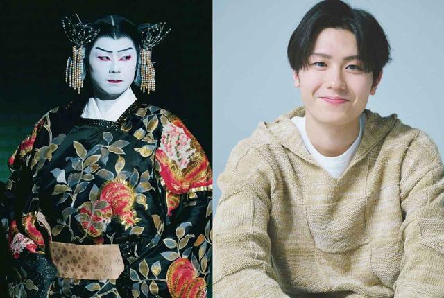 画像: (左)『ヤマトタケル』で大碓命を演じる市川團子。(右)撮りおろしポートレイトでは、クールな出で立ちのほか、写真のような自然体の素顔でも魅了