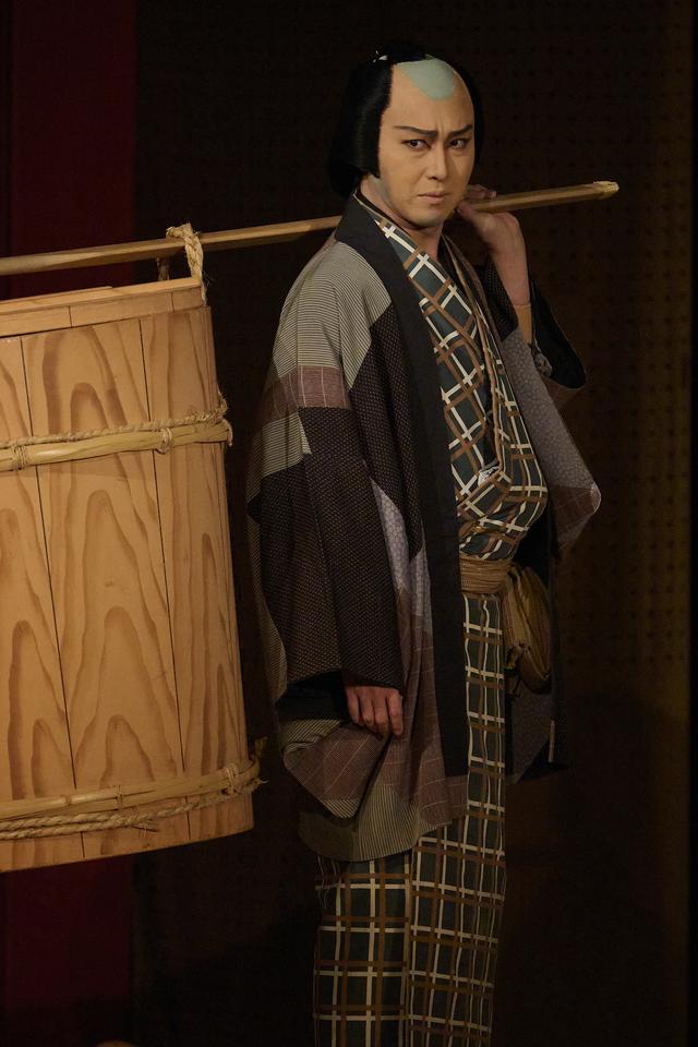 画像: 『盟三五大切』笹野屋三五郎=尾上松也