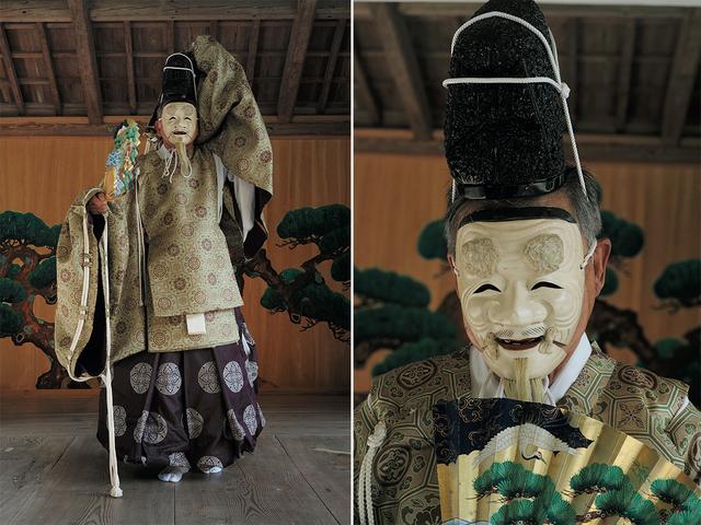 画像: 若狭能倉座による「一人翁」