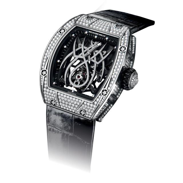 画像: RM 19-01 TOURBILLON NATALIE PORTMAN www.thejewelleryeditor.com